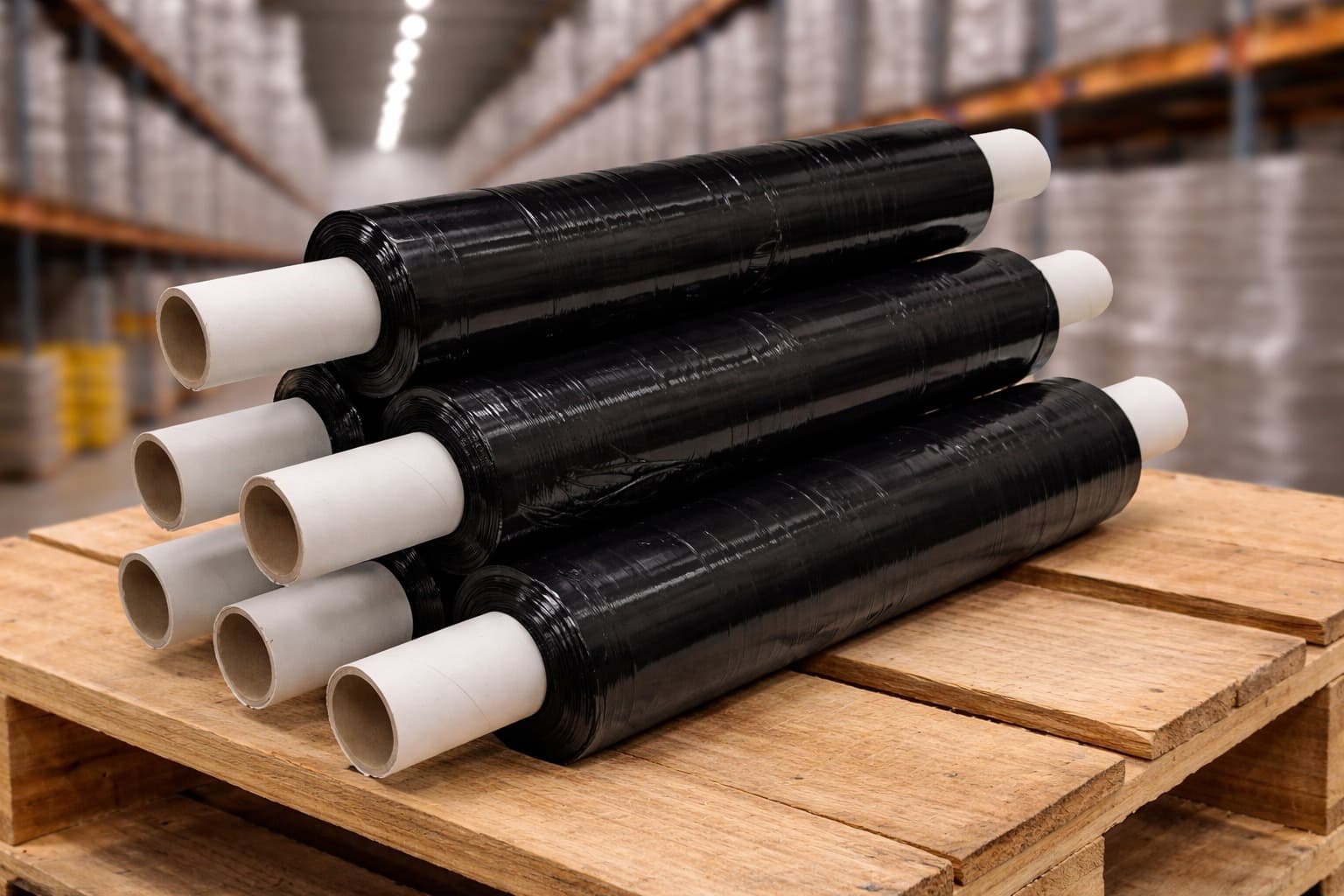 Black Pallet Wrap 400mm